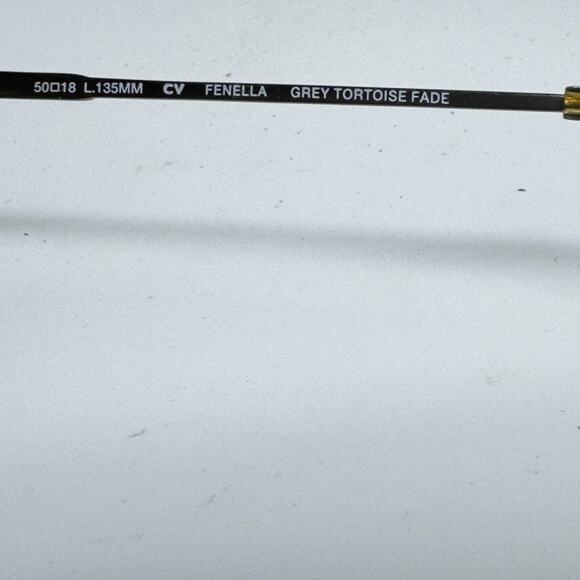 BCBGMAXAZRIA Eyeglasses Frames Fenella Grey Tortoise Fade 50/18/135 NWOT H17561 - Picture 6 of 7